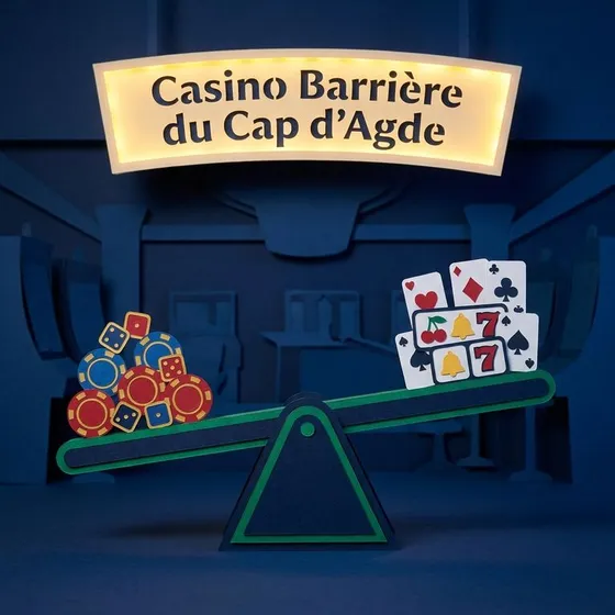 Jeux et divertissements au casino — Casino Barrière du Cap d'Agde